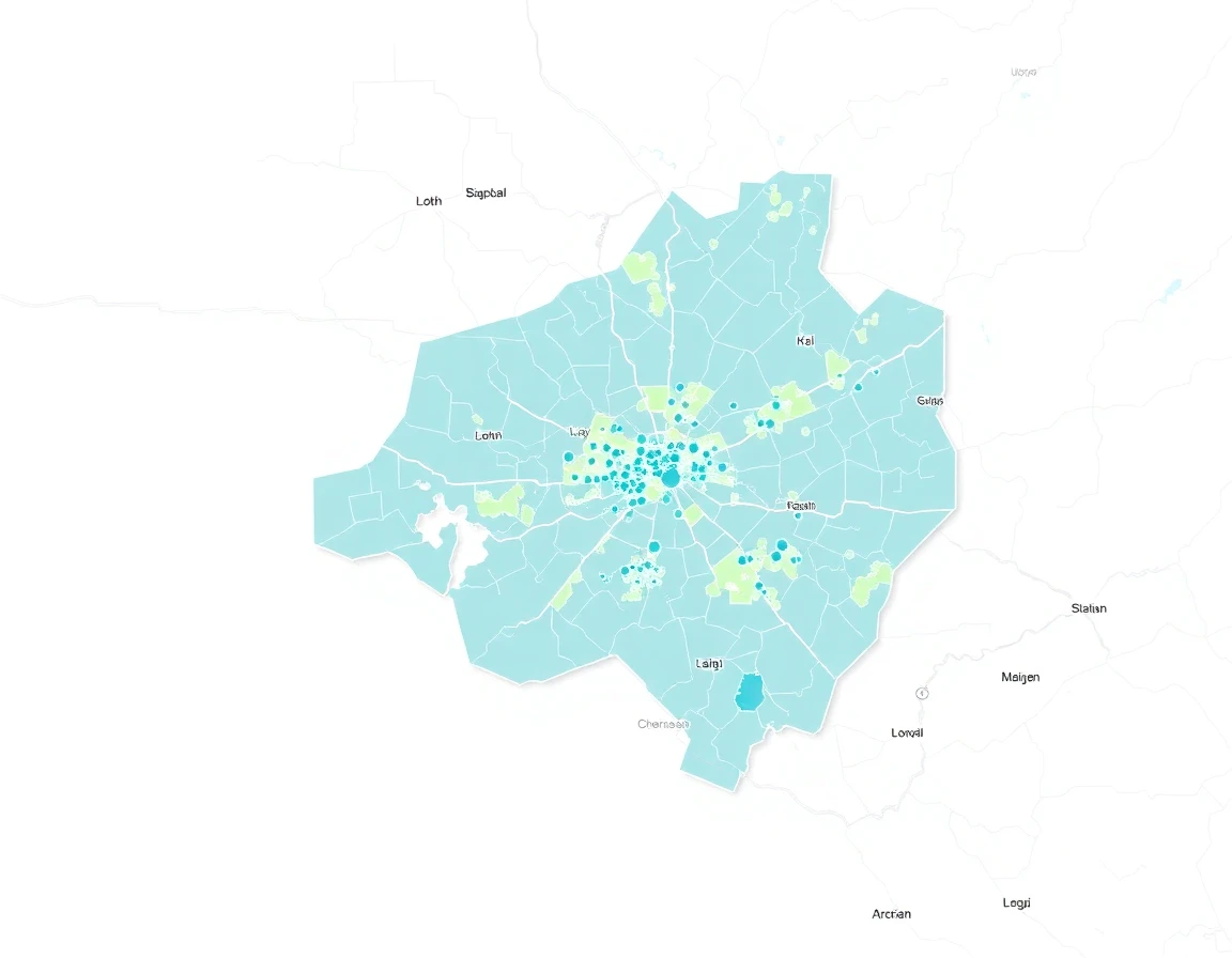 Electrical Service Areas Map